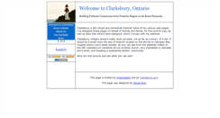 Desktop Screenshot of clarksbury.com
