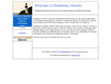 Tablet Screenshot of clarksbury.com
